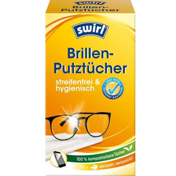 Brillen-Putztücher 172368 50 Stück