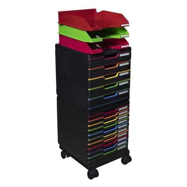 Rollerset 326714D 350x288x28mm schwarz-1