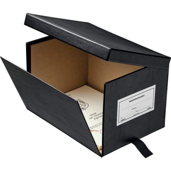 Urkundenkasten CLASSIC XXL 930 schwarz