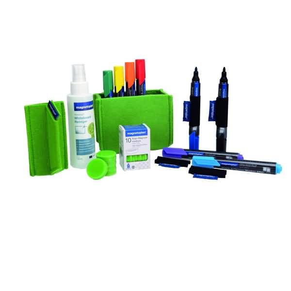 magnetoplan Whiteboard Essentials Kit, grün-0