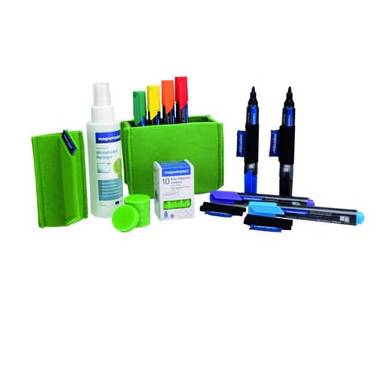magnetoplan Whiteboard Essentials Kit, grün