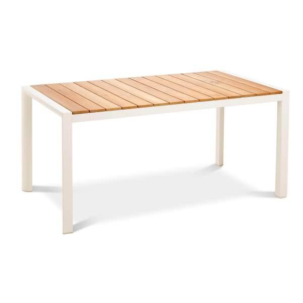 Gartentisch Paros 46951670 160x90cm teak/sand-0