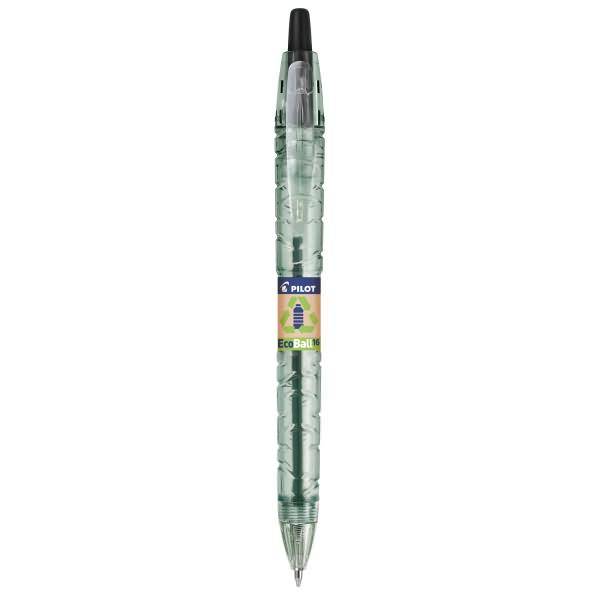 PILOT PEN - Kugelschreiber B2P„Bottle 2 Pen“ Ecoball XB transparent/schwarz Schreibfarbe-0