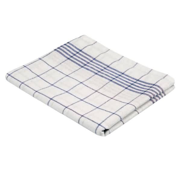 Geschirrhandtuch 50x70cm faserig blau