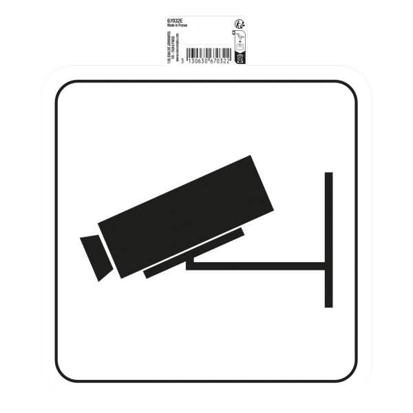 Hinweisschild Videoüberwachung 67032E