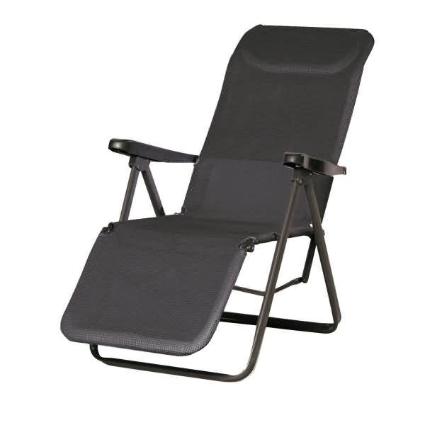 Relaxliege Lugano 39300558 schwarz/anthrazit-0