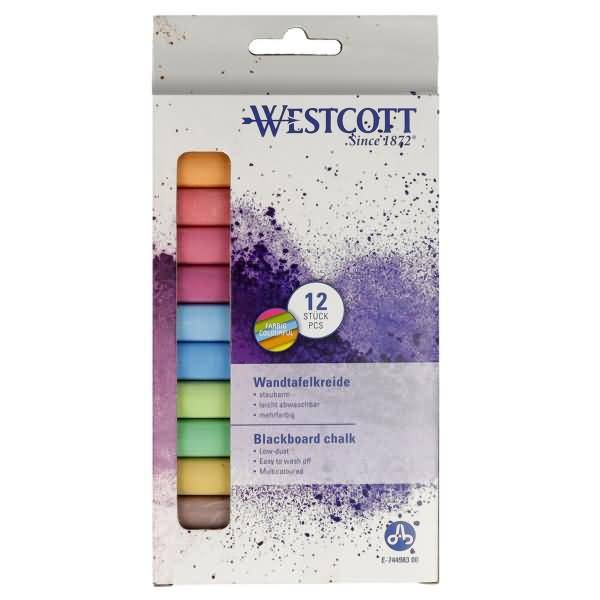 Tafelkreide E-744983 00 sortiert 12 Stück