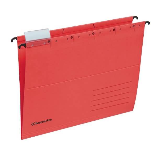 Hängemappe DIN A4 220g RC Karton rt 25 St./Pack. - Artikel: 122110630-0