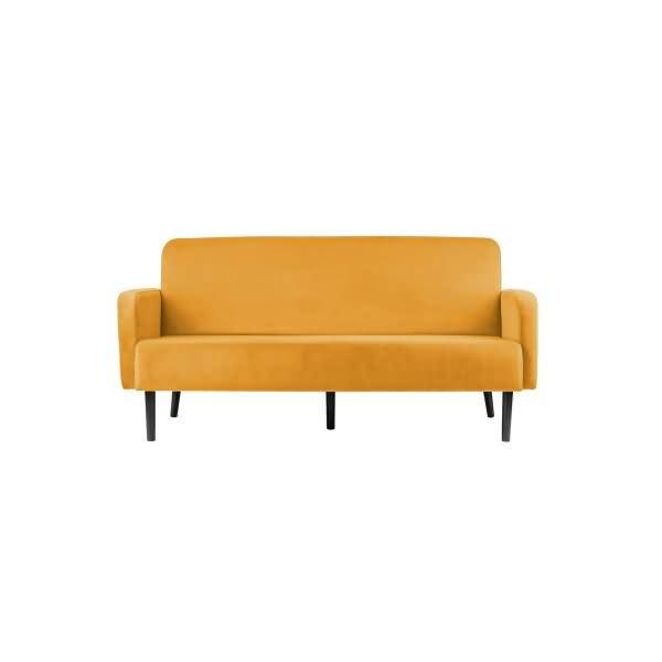 Sofa LISBOA LC3PT.01.20 3Sitzer Stoff schwarz/sand-0