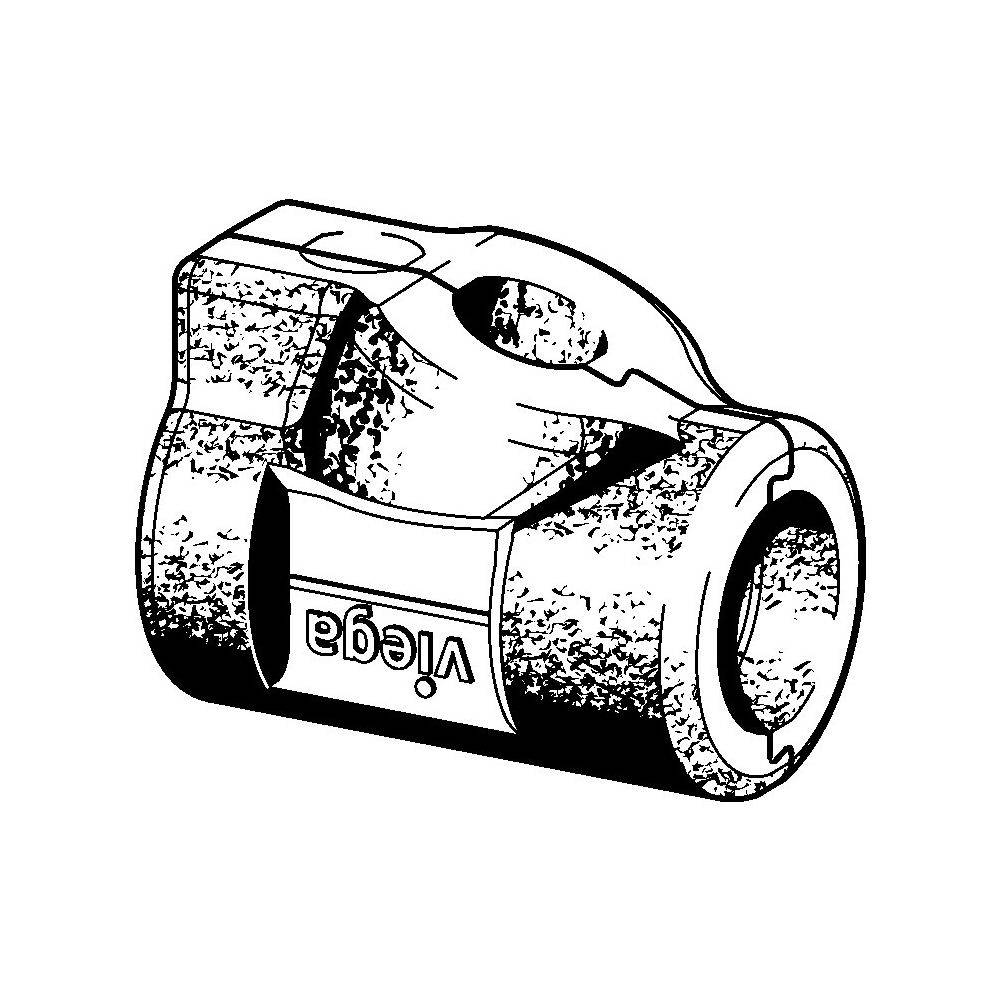 Viega Easytop Dämmschale 2210.50 für DN 15/20, EPP-1