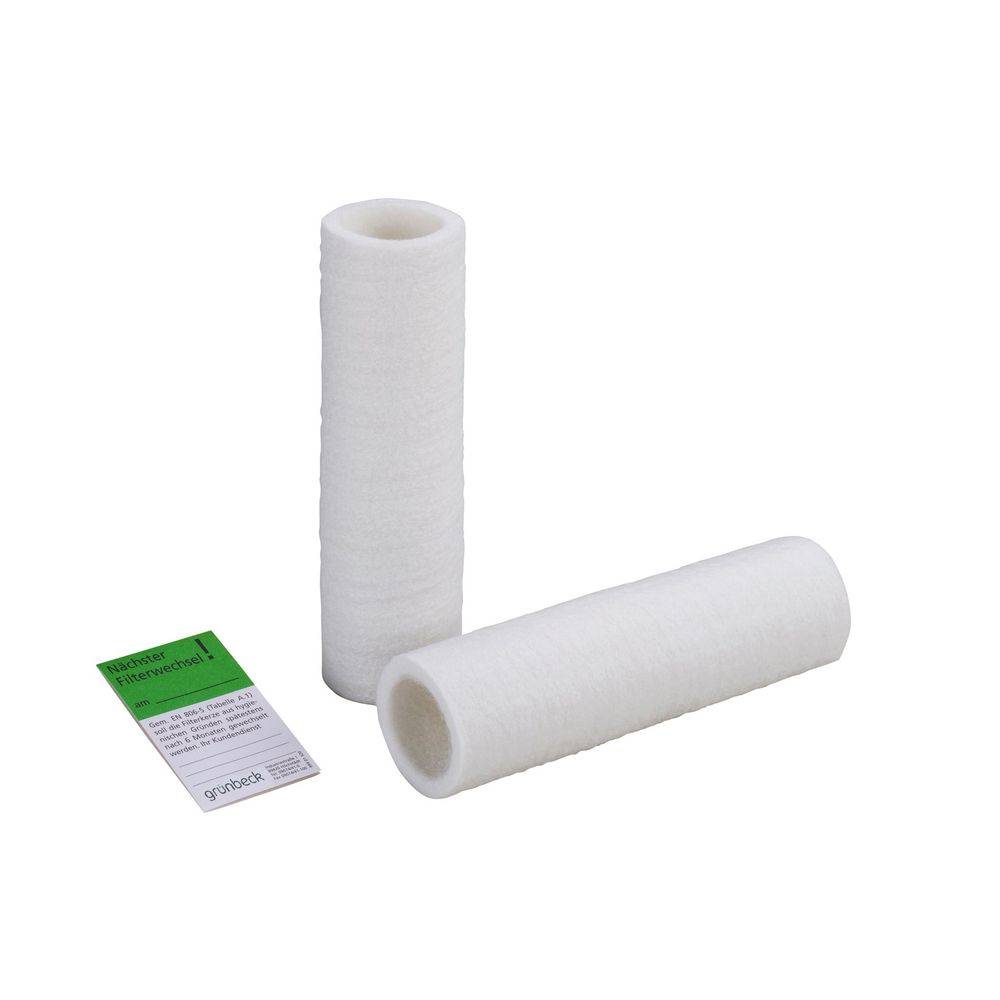 GRUENBECK GENO-Ersatzfilterkerze 80 my G Weiß - 2er Pack-0