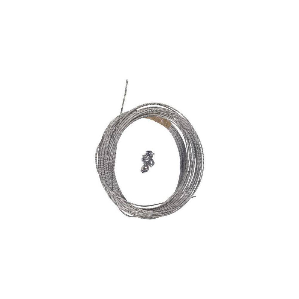 Grundfos Niroseilsatz 20m D 2mm mit 4 Bügelklemmen, Zubehör für Unterwasserpumpen SP1A-SP14-1