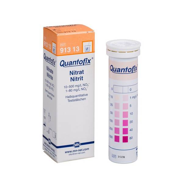 Grünbeck Wasserprüfeinrichtung Nitrat 10-500mg/l, 100 Teststäbchen