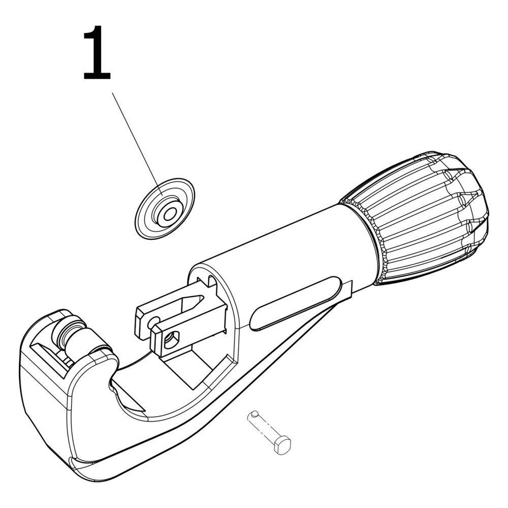 Viega Rohrabschneider 2191 für d. 6-63mm, Kunststoffrohre-2
