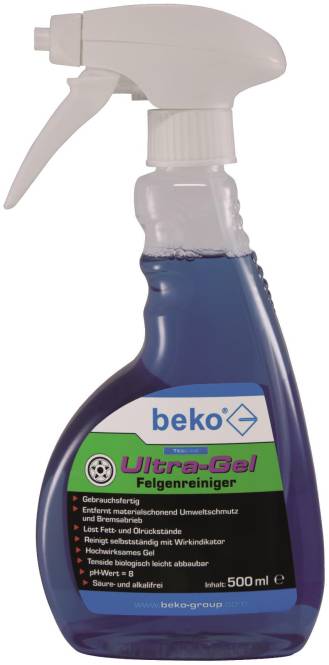BEKO TecLine Ultra-Gel 299430500 Felgenreiniger Sprühflasche 500 ml Install.Baumaterial Isolierung-0