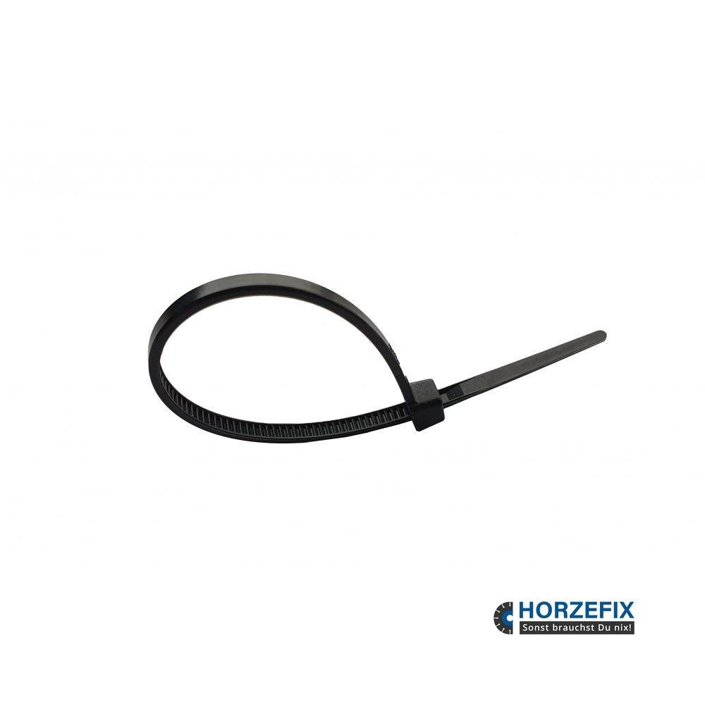 HorzeFix Kabelbinder Schwarz Set 100 Stück 4,8 x 400mm UV-Beständig Temperaturbeständig-4
