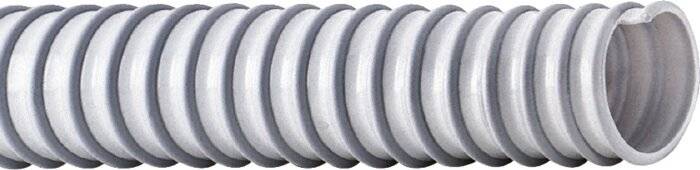 PVC-Absaugschlauch AIRFLEX® ID 63,0mm Grau AD 72,0mm L.50m TEGUMA