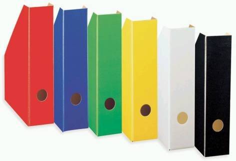 Landré Stehsammler Color für A4, schmal, gelb-1