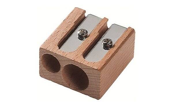 MÖBIUS RUPPERT - Möbius+Ruppert 0411 - 0000, Manueller Bleistiftspitzer, Holz, Buche, Stahl, 1,12 cm, 8,2 mm-2