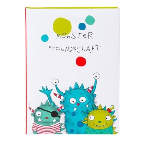 Freundebuch Monster, 15x21cm GOLDBUCH 43 130-0