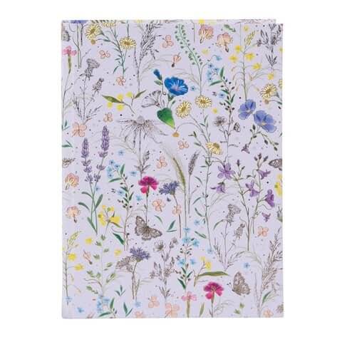 Notizbuch Summer Meadow lilac, A5, blanko TURNOWSKY 64 575-0