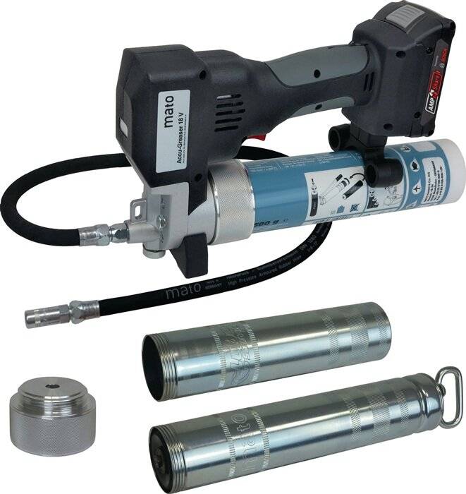Akkufettpresse Accu-Greaser 18 V Premium-S-LSP geschl.MATO-2