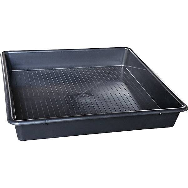 Kleingebinde-Universalwanne Volumen 64 l 800 x 800 x 120 mm stapelbar. TAKKT Industrial & Packaging GmbH-0