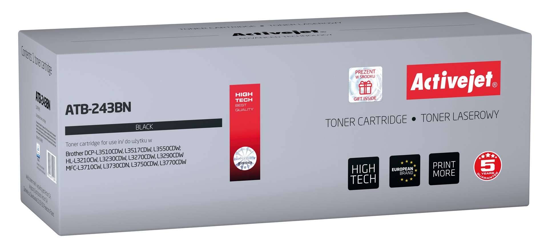 Activejet ATB-243BN Toner Replacement TN-243BK Supreme - Kompatibel - Tonereinheit