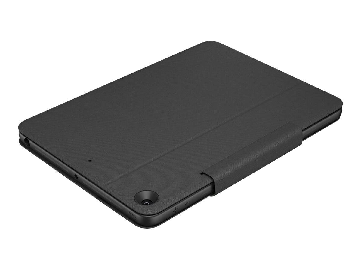 Logitech Rugged Folio - Tastatur und Foliohülle - Apple Smart connector - Franzö-3