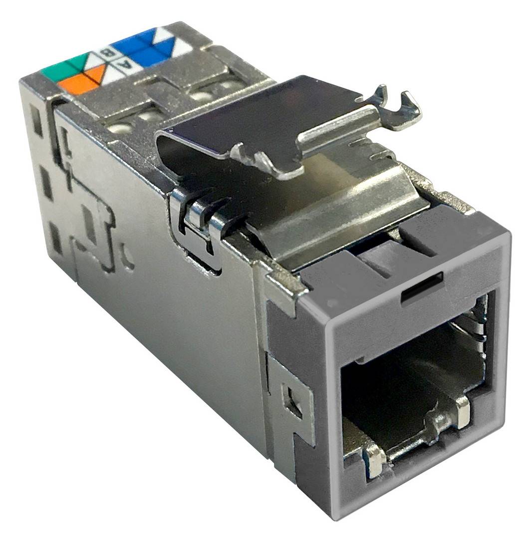 1St. Commscope 2153449-4 AMP-Twist-6SLX Modul o. Staubschutzkappe-0