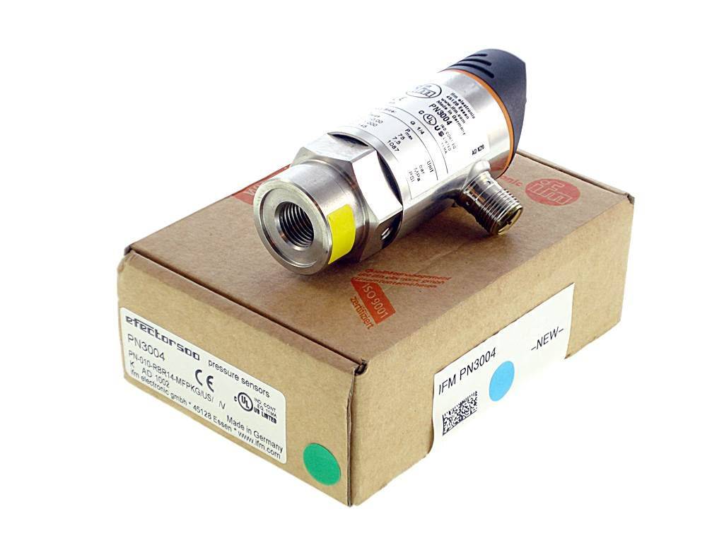 Ifm Drucksensor mit Display PN-010-RBR14-MFPKG/US/ /V (PN3004)-0