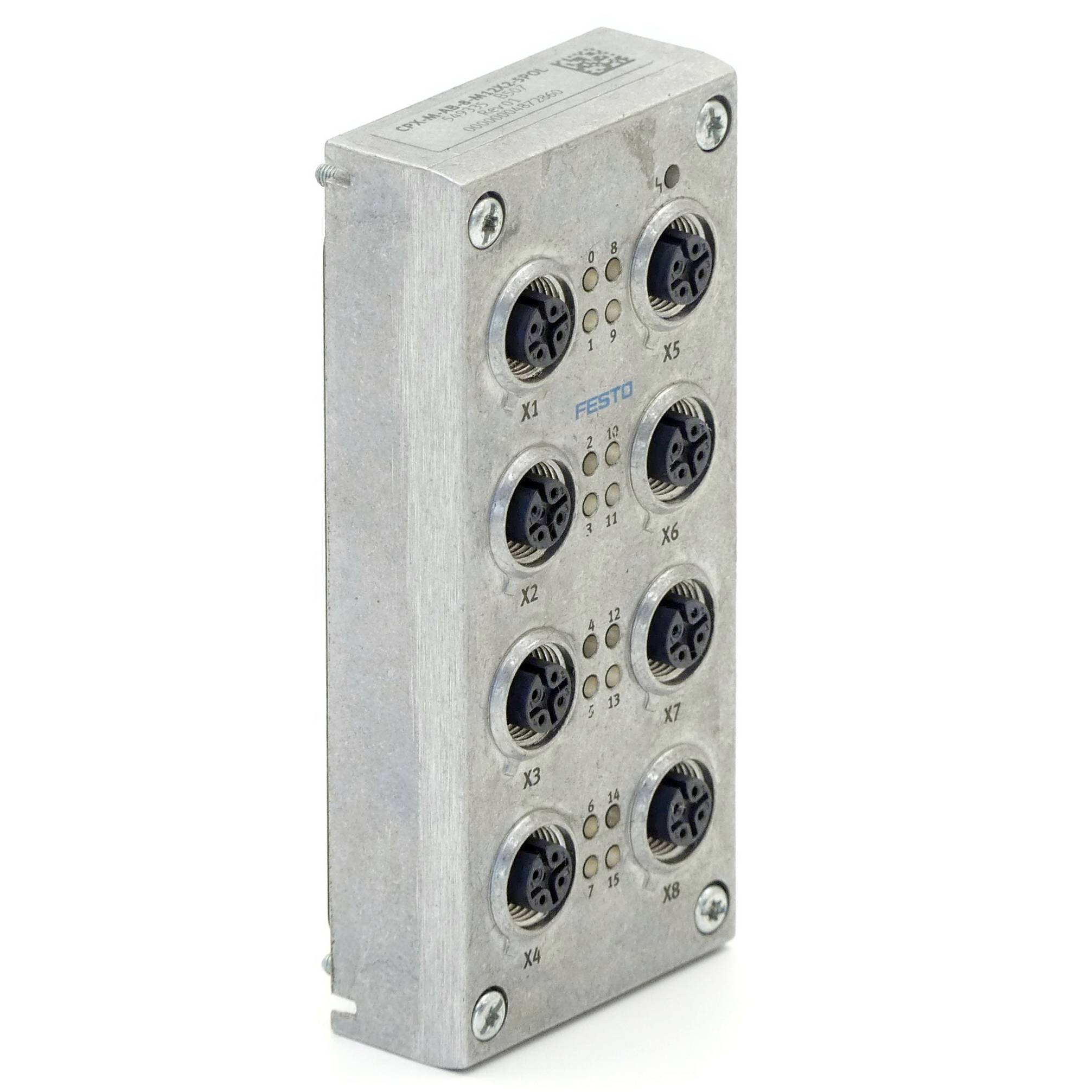 FESTO Anschlussblock 549335 (CPX-M-AB-8-M12X2-5POL)-0
