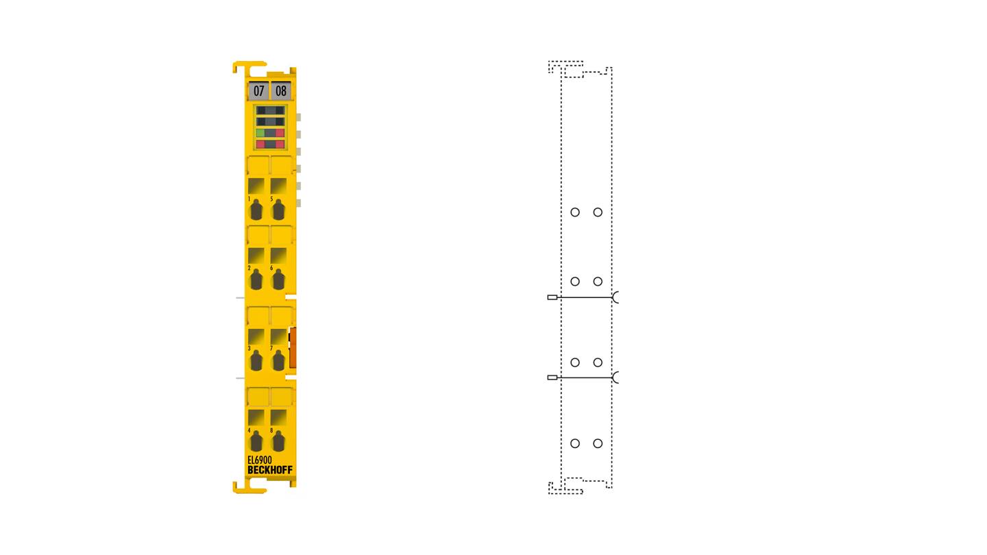 BECKHOFF EtherCAT-Klemme (EL6900)-0