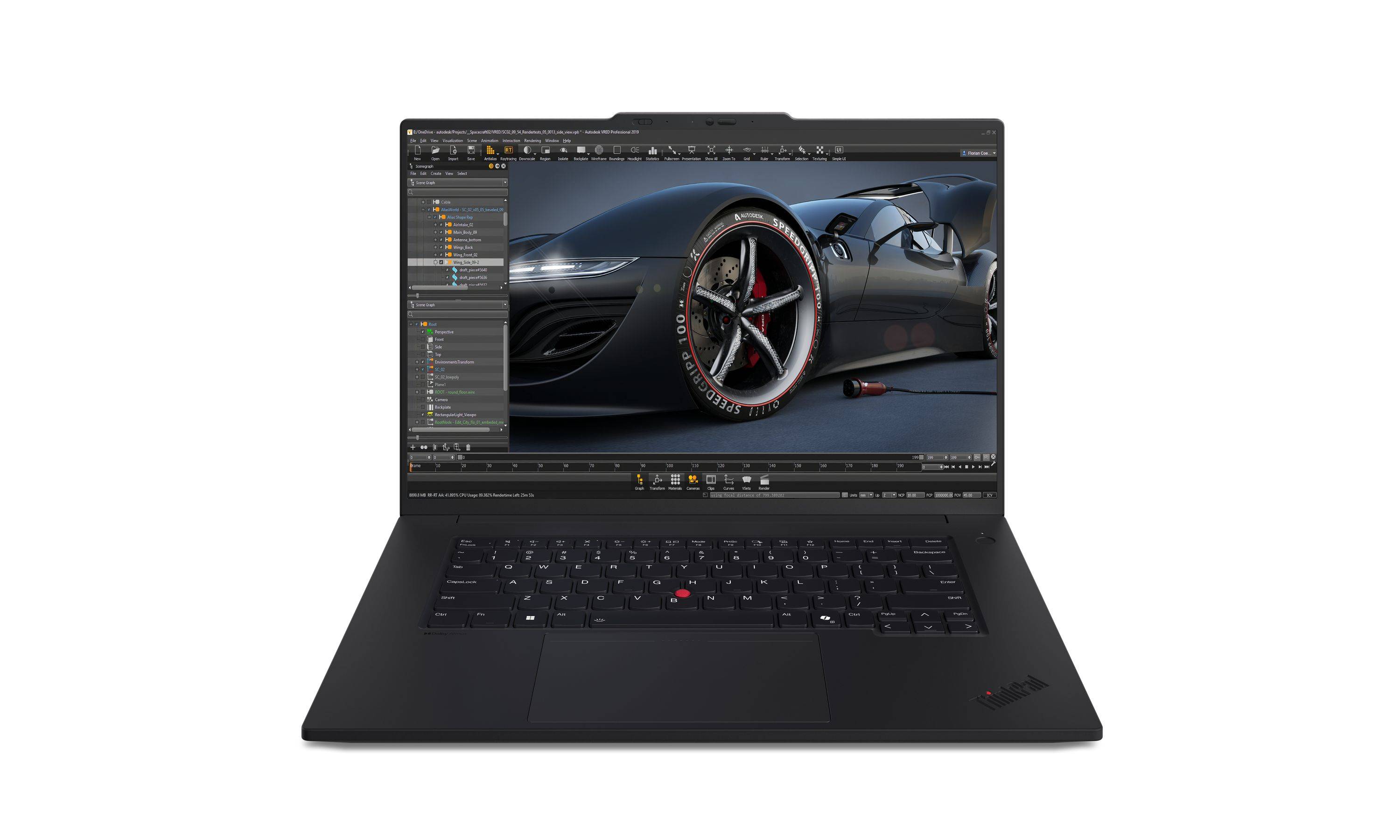 Lenovo ThinkPad P1 Gen 7, Intel Core Ultra 7, 40,6 cm (16"), 2560 x 1600 Pixel, 32 GB, 1 TB, Windows 11 Pro-0