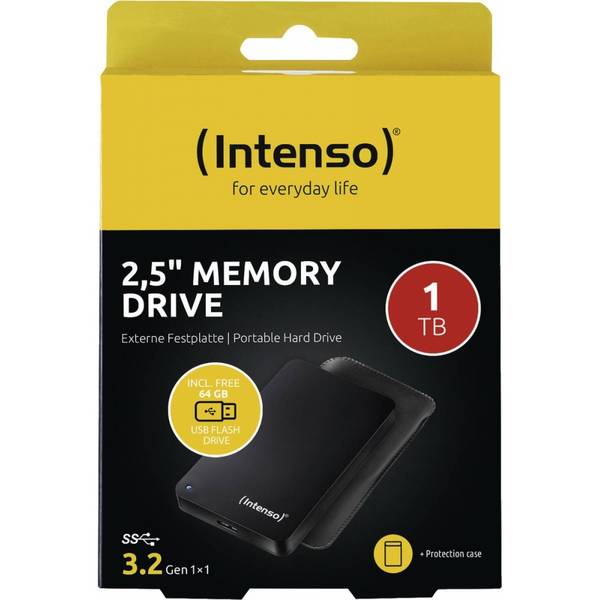 Bonuspack - Festplatte - 1 TB - extern (tragbar)