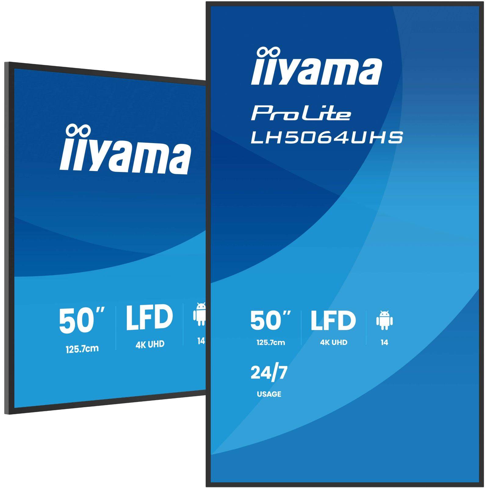 iiyama ProLite LH5064UHS-B1AG Signage Display 127 cm (50"")-4