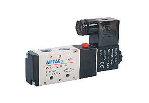 AirTac 4V21008BG, Magnetluftventil 24V DC, Pneumatikventil