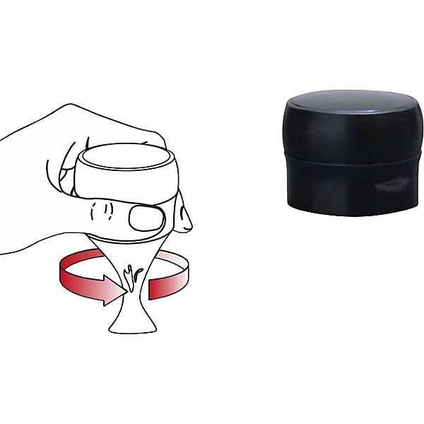 Bodentürstopper Ø 40 mm VE 4 Stk 30 mm schwarz. Wagner System GmbH 83137649-3