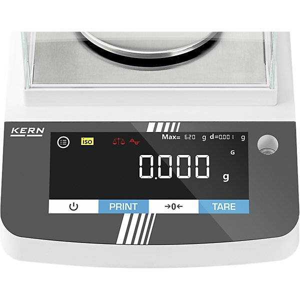 Präzisionswaage PDS Wägebereich bis 062 kg Ablesbarkeit 01 g Wägeplatte Ø 115 mm. Kern & Sohn GmbH 83558649-1
