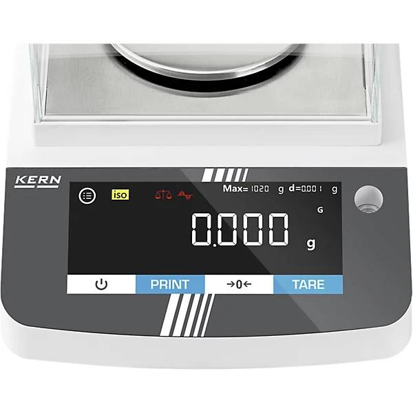 Präzisionswaage PDS Wägebereich bis 102 kg Ablesbarkeit 01 g Wägeplatte Ø 115 mm. Kern & Sohn GmbH 83558849-2