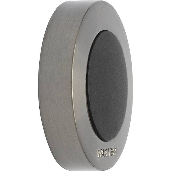 Design-Wandtürstopper Ø 38 mm VE 2 Stk Höhe 10 mm Anthrazit/Schwarz. Wagner System GmbH 83139349