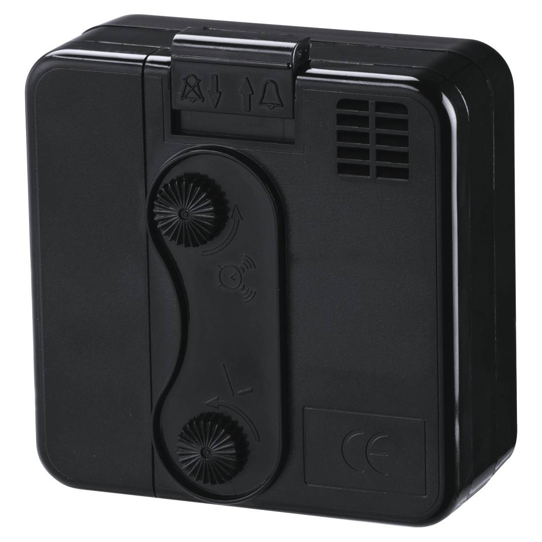 hama 00186329 Reisewecker "A50", Schwarz-1