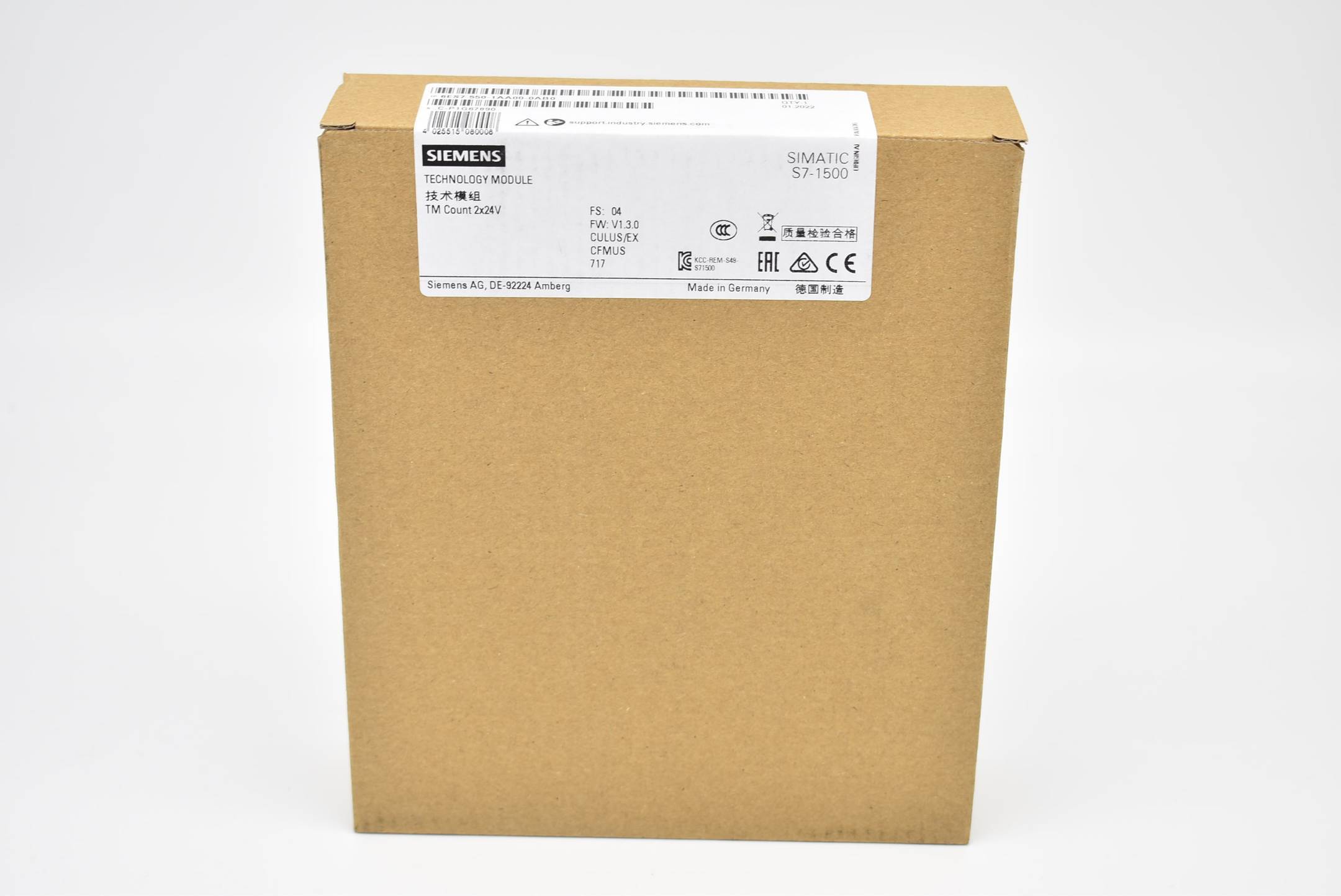 Siemens simatic S7-1500 6ES7 550-1AA00-0AB0 ( 6ES7550-1AA00-0AB0 ) FS4-0