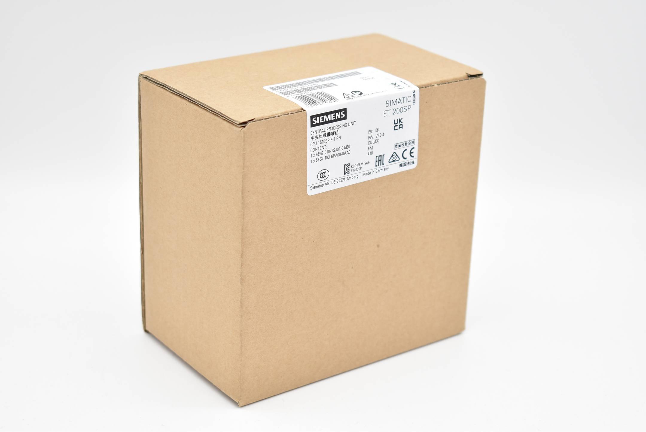 Siemens 6ES7510-1SJ01-0AB0 6ES75101SJ010AB0 SPS-Zentralbaugruppe-0