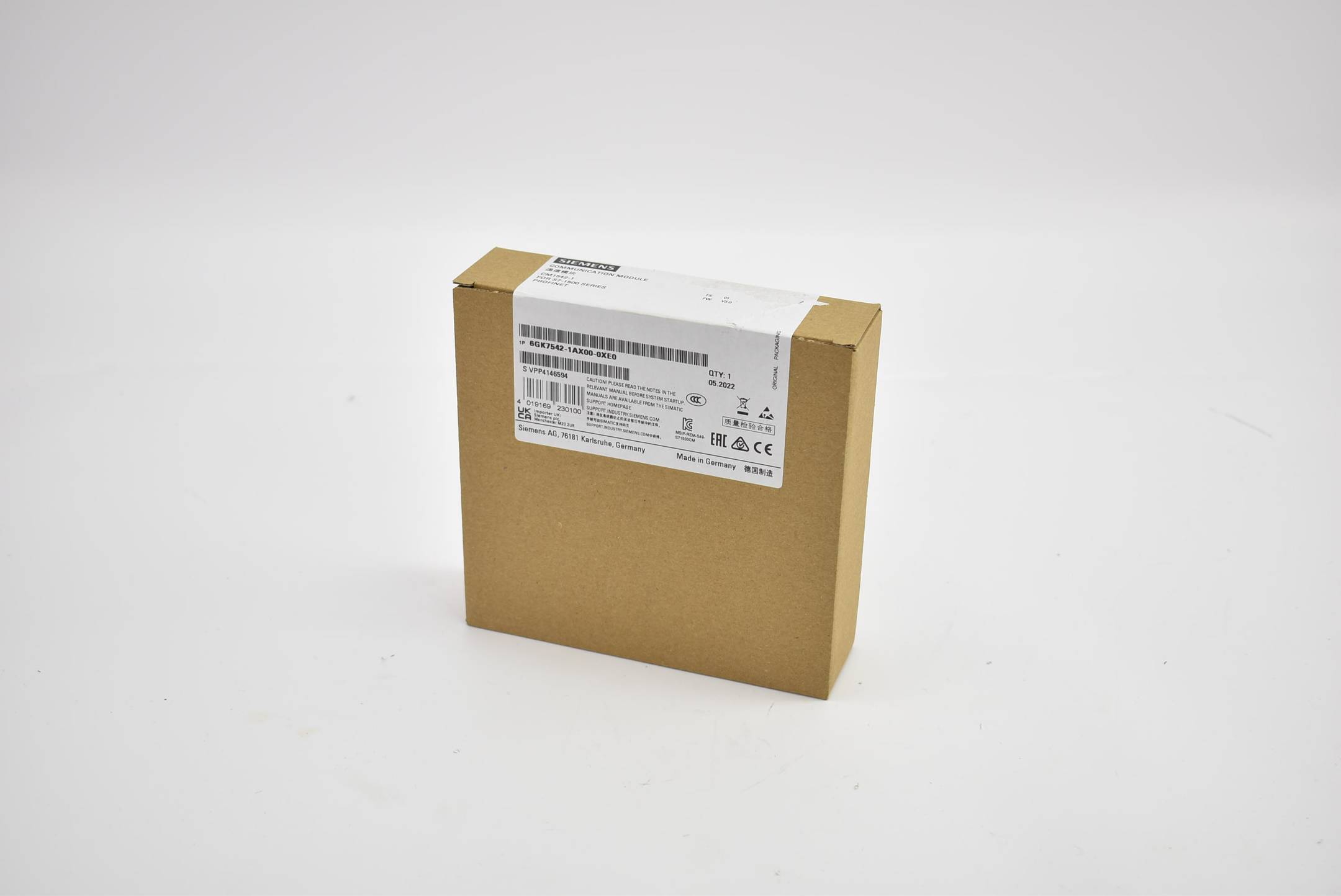 Siemens Kommunikationsmodul 6GK7542-1AX00-0XE0 ( 6GK7 542-1AX00-0XE0 ) FS1-0