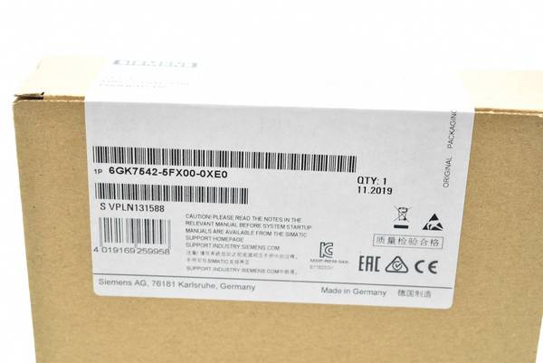 Siemens 6GK7542-5FX00-0XE0 SPS-Kommunikationsprozessor 15 V