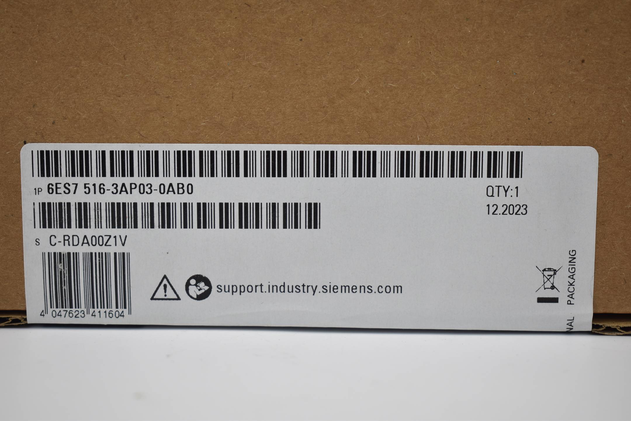 Siemens Dig.Industr. SIMATIC S7-1500 CPU 1516-3-1