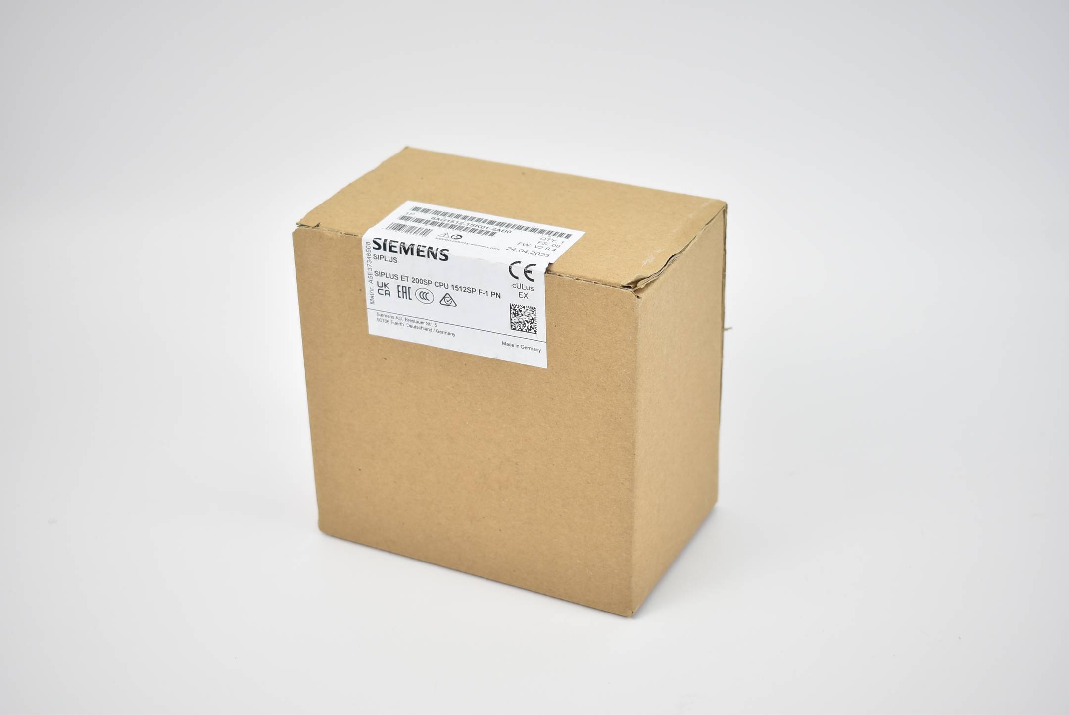 Siemens 6AG1512-1SK01-2AB0 6AG15121SK012AB0 SPS-CPU