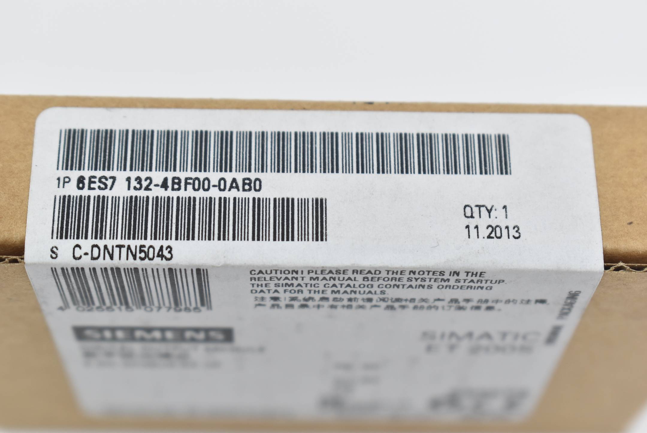 Siemens Elektronikmodul ET200S 6ES7 132-4BF00-0AB0 ( 6ES7132-4BF00-0AB0 )-1