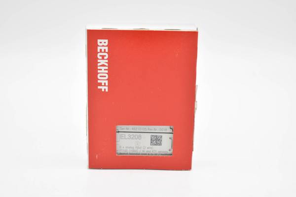 Beckhoff EL3208, EtherCAT-Klemme, 8-Kanal-Analog-Eingang, Temperatur, RTD (Pt100), 16 Bit